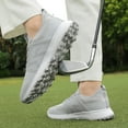 thumbnail image 4 of SKIUHS Men's Lightweight Golf Shoes - Sleek Minimalist, Breathable Mesh & Spikeless Sole: Traction & Comfort for Courses, 4 of 6