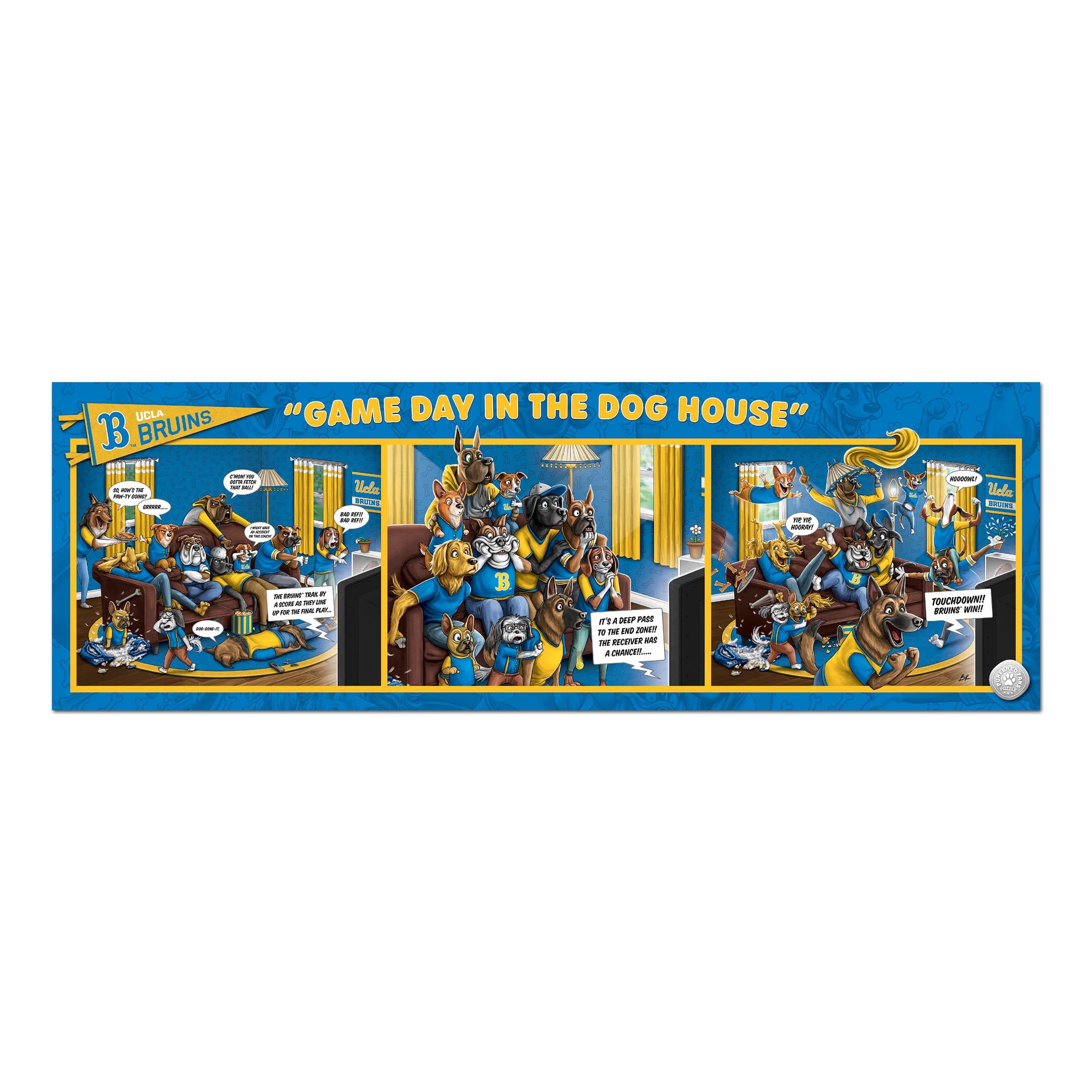 YouTheFan NCAA UCLA Bruins Purebred Fans Gameday in the Dog House 1000PC Puzzle