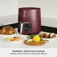 thumbnail image 4 of Thyme & Table 6QT Air Fryer, with ThymeCrisp™ and Ceramic-Coated Nonstick Basket, Cabernet Red, 4 of 13