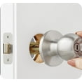 thumbnail image 6 of Hyper Tough Privacy Bed and Bath Doorknob, Stainless Steel Finish, 6 of 6