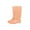 Orange, variant on WIZUTIZ High-Top Rain Boots Women Fashion PVC Adult Transparent Rain Boots Pink Good Friday