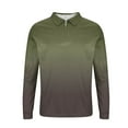 thumbnail image 4 of zfhfof Men's Polo Shirts Long Sleeve Casual Collared Quarter Zip Golf Shirt Lightweight Fashion Pullover T Shirts, 4 of 5