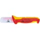 thumbnail image 1 of KNIPEX 98 54 SB Cuchillo recto para cable mango aislante en dos componentes, según norma VDE 190 mm, 1 of 1