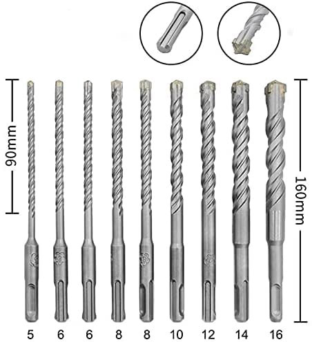 16Mm Electric Impact Drill Bit Set 