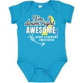 thumbnail image 3 of Inktastic Im Down Right Awesome Down Syndrome Awareness with Arrow Boys or Girls Baby Bodysuit, 3 of 5