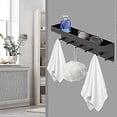 thumbnail image 4 of Wall Mounted Key Hooks Self-Adhesive, 6 Hooks Key Hangers for Wall, Modern Keys Holder No-Drilling Key Hangers for Living Room, Kitchen, Office, 4 of 5
