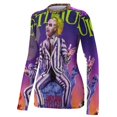 thumbnail image 4 of Beetlejuice Women's Sunscreen Shirt Long Sleeve Workout Tops Crewneck Soft Comfy Tees Casual T-Shirt 2XL, 4 of 7