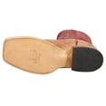 thumbnail image 5 of Justin Boots Mens Mclane Smooth Ostrich Square Toe Pull On Cowboy  Mid Calf, 5 of 5