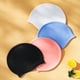 thumbnail image 1 of Gorro de natación para adultos, de silicona, con protección para los oídos, impermeable, para entrenamiento de cabeza, para hombres y mujeres, 1 of 4