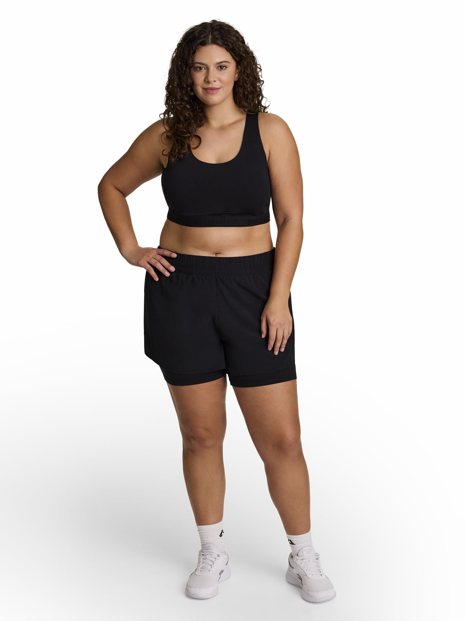 Reebok Women's Endurance Bra with Medium Impact and Removable Cups ,Sizes XS-4X