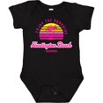 thumbnail image 3 of Inktastic Summer Enjoy the Sunshine Huntington Beach California Pink Boys or Girls Baby Bodysuit, 3 of 5