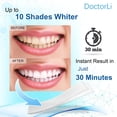 thumbnail image 3 of Doctor Li Teeth Whitening Strips Kit, Enamel Safe 3D Non Slip White Strips Remove Smoking Coffee Stains, Whitening Kit for Teeth Sensitive, 28 Strips (14 Pack), 3 of 7