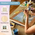 thumbnail image 3 of Uxcell 6Pcs Wood Canvas Boards, 12x12 Inch Wood Art Canvases Square Unfinished Wood Panel for Painting, Crafts, DIY Projects, Pouring Art, 3 of 6