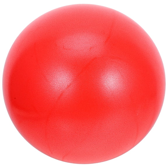 ETEREAUTY 2Pcs PVC Yoga Ball Red for Balance and Core Strengthening Indoor Fitness
