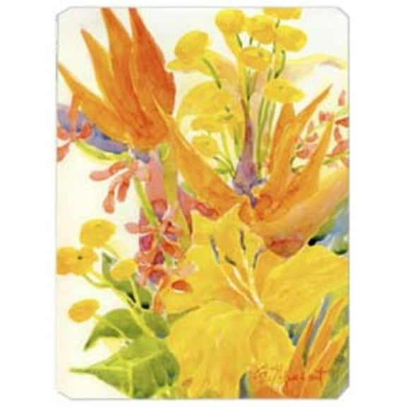 Carolines Treasures Flower - Bird of Paradise and Hibiscus Mouse Pad- Hot Pad Or Trivet