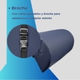 thumbnail image 4 of Cojín Lumbar con Memory Foam, Soporte para Espalda, Corrector de Postura para Sillas y Asientos, Azul, 4 of 5