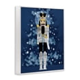 thumbnail image 4 of Stupell Industries Seasonal Modern Nutcracker Holiday Painting White Framed Art Print Wall Art, 16 x 20, 4 of 10
