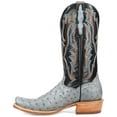 thumbnail image 3 of Dan Post Boots Mens Brady Full Quill Ostrich Embroidered Square Toe Pull On, 3 of 7