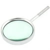 Unique Bargains Metal Frame 90mm Lens 4X Handy Magnifier Reading Magnifying Glass Jewelry Loupe