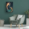 thumbnail image 4 of Canvas Wall Art - Ray Heere 'Proud Peacocks 25' Wall Art for Living Room, Bedroom, or Office Décor by Trademark Fine Art - 16 x 24 Inches, 4 of 4