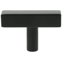 Stainless Steel Handle Single Screw Door Knob Drawer Knobs Black
