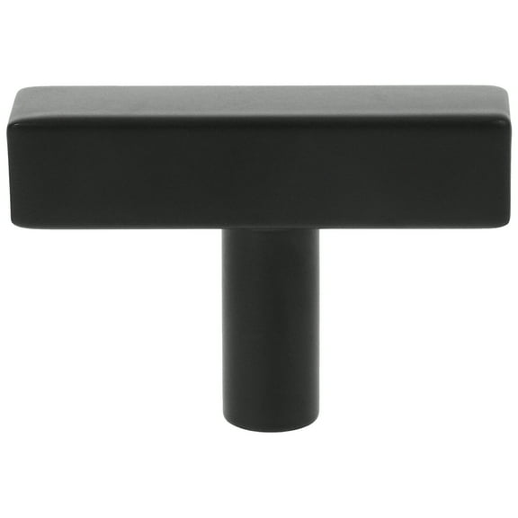 Stainless Steel Handle Single Screw Door Knob Drawer Knobs Black