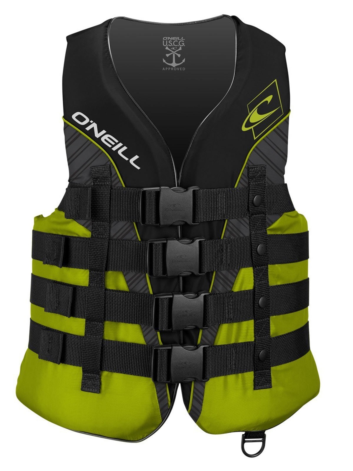 O'Neill mens Superlite USCG life vest 3XL Black stealth (4723 