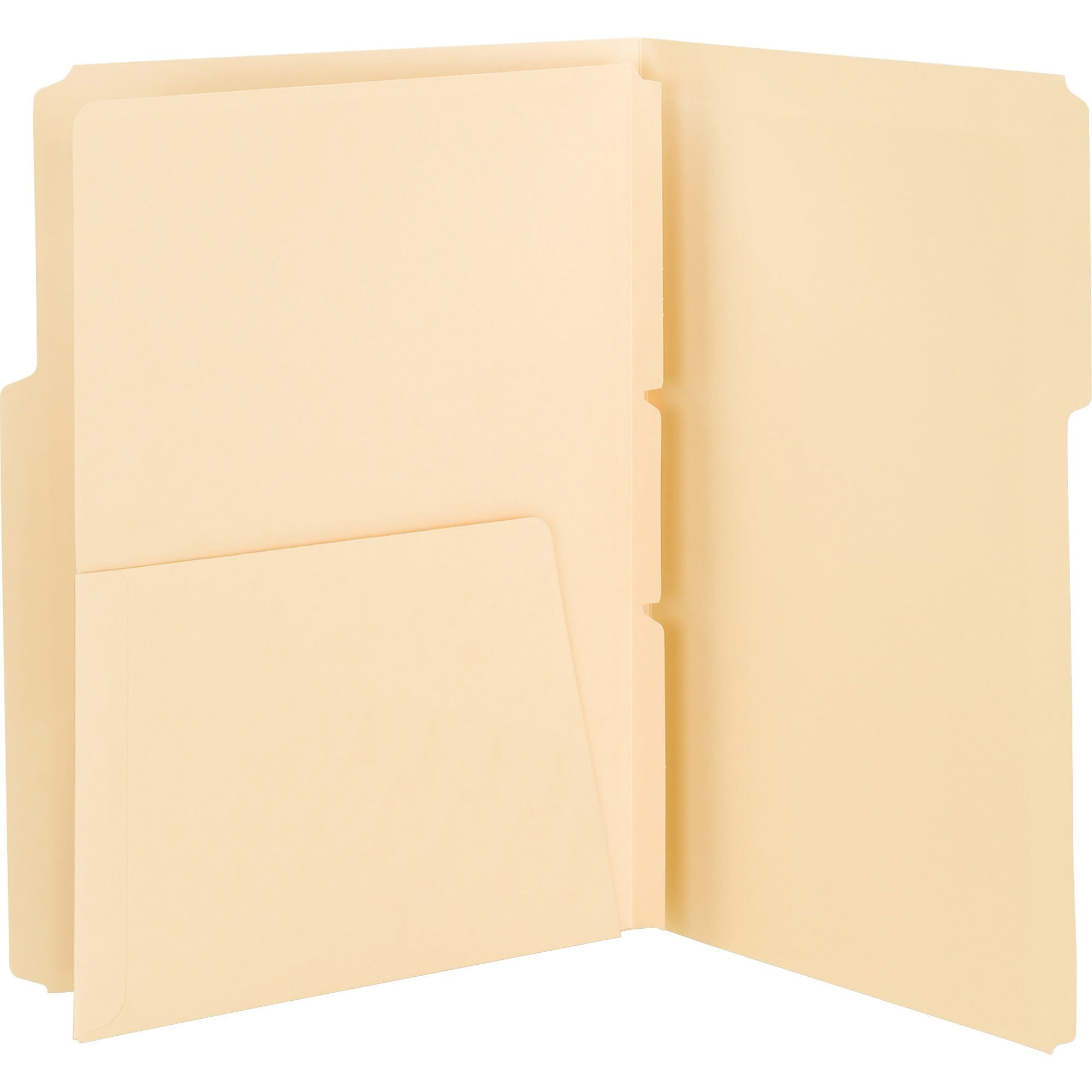 Smead SelfAdhesive Folder Dividers with Pockets, Manila, 25 / Pack