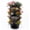 Black, variant on 3 Tier Terracotta Stacking Planter-Flower, Herb, Stackable Garden, Vegetable-Self-Watering-Indoor/Outdoor