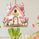 thumbnail image 3 of Decoraciones de Pascua, adornos de Pascua, regalos de Pascua, colgante de Pascua acrílico plano, lindo colgante de decoración para coche, teja hangoutone, 3 of 7