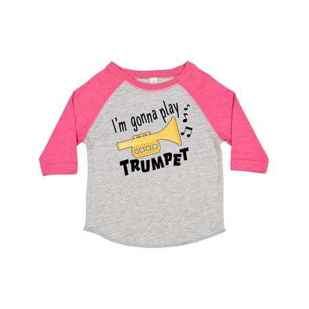 

Inktastic I m Gonna Play Trumpet- Music Gift Toddler Boy or Toddler Girl T-Shirt