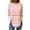 Light pink, variant on Women's Long Sleeve Christmas Snowflake Print Tunic Top Casual Holiday Festive Pullover Blouse with Pockets
