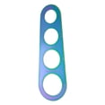 thumbnail image 2 of Grofry 4 Holes High Accuracy Spaghetti Ruler 430 Stainless Steel Portion Control Spaghetti Measurer Kitchen Utensils Multicolor, 2 of 8