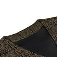 thumbnail image 5 of purcolt Mens Vintage Plaid Suit Vest V-Neck Herringbone Wool Tweed Vest Slim Fit Waistcoat Formal Business Casual Tuxedo for Wedding Groosmen, 5 of 6