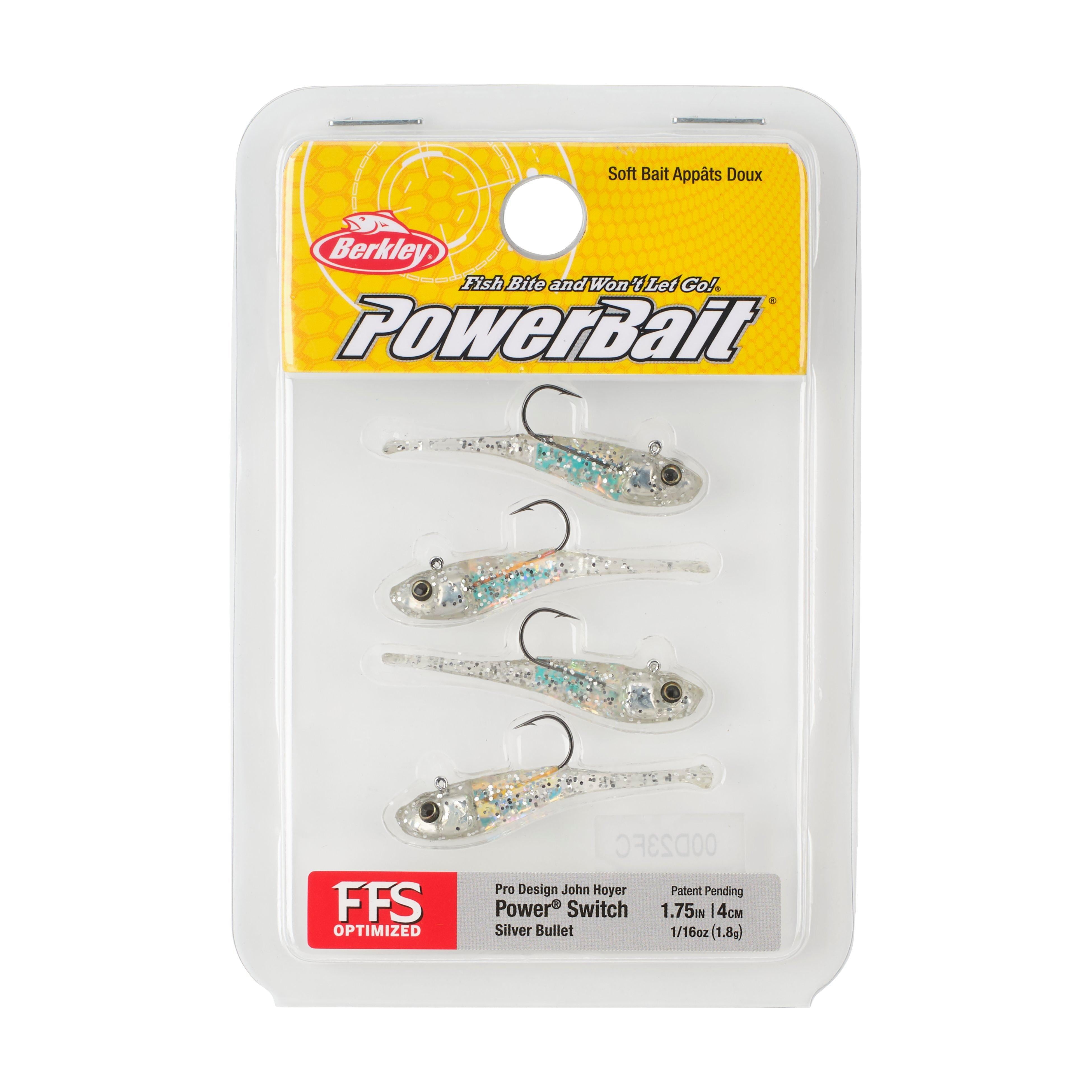 Berkley PowerBait® Power® Switch, 1.75 in, Silver Bullet