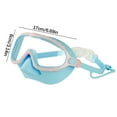 thumbnail image 2 of HHGBAD Large Frame Swimming Goggles with Nose Protection, Oversized View, Comfortable Fit for Swimming, Snorkeling, and Freediving, 2 of 4