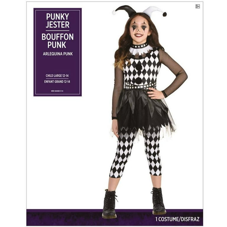 jester costume for girls