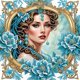 thumbnail image 1 of Kit 5D DIY Con Forma Especial Parcial Mujer Noble 30x30cm, 1 of 9