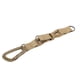 thumbnail image 4 of Mosquetón de plástico con anillo en D, llavero, correas Molle, Clip de engranaje para acampar, senderismo, pesca, color tostado, 4 of 10