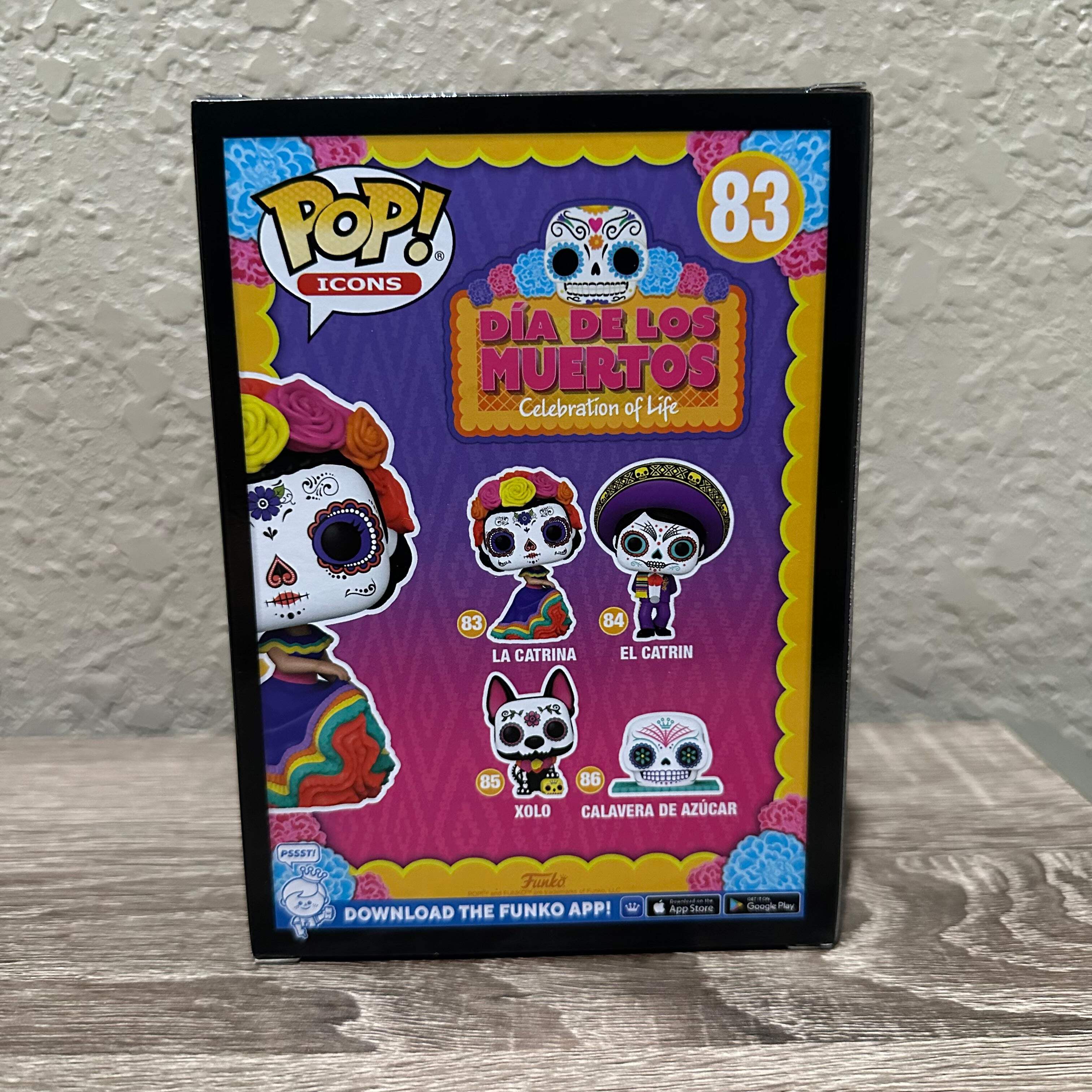 Funko Pop! Icon: Día De Los Muertos – Calavera De Azúcar, Ca. 5,3 Cm Große Vinyl-Figur