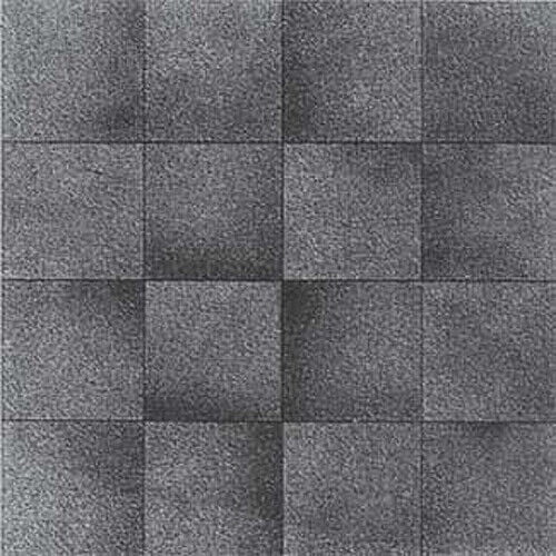 Mosaic Gray Vinyl Floor Tile 20 Pcs Adhesive Flooring - Actual 12'' x 12''