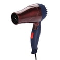 thumbnail image 3 of Mini secador de pelo plegable ligero, portátil, ajustable, enchufe de la UE, 220 V, café, 3 of 10