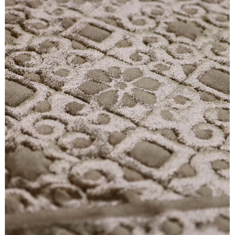 Ihvan Online Muslim Prayer Rug Set For Couples - White & Black Rose Pattern, Includes 2 Mats & 2 Prayer Beads