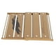thumbnail image 3 of Mesa de camping portátil de aluminio de doble cubierta, duradera, con diseño plegable para exteriores, para senderismo y picnics, 3 of 8