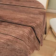 thumbnail image 5 of Tchckioa Brown Wooden Tablecloth,60 Inch Round Waterproof Table Cloth Cover for Restaurant Decor, 5 of 6