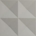 thumbnail image 5 of Ekena Millwork 11 7/8"W x 11 7/8"H Tirana EnduraWall Decorative 3D Wall Panel, Universal Metallic Carbon Mist (12-Pack for 11.76 Sq. Ft.), 5 of 6