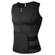 thumbnail image 1 of Moldeador de cuerpo para hombre, entrenador de cintura, traje de Sauna, chaleco para el sudor, ropa interior adelgazante, camisa para perder peso, camisetas sin mangas para entrenamiento con quemador de grasa, ropa moldeadora Tan Jianjun unisex, 1 of 2