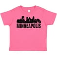 thumbnail image 3 of Inktastic Minneapolis Skyline Grunge Boys or Girls Toddler T-Shirt, 3 of 5