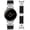 Black/Silver, variant on Wearlizer Braided Magnetic Band Compatible with Google Pixel Watch, Stretchy Nylon Watch Band for Women Men, D-Shape Designer Sport Wristband for Pixel Watch 4/3/2/1, 41mm