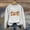 White, variant on POROPL Cute Sweatshirts for Women Crew Neck Long Sleeve Sweatshirts Print Pullover Fall Clothing Black